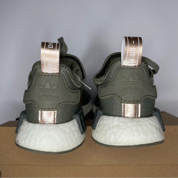 SOLD- Womens adidas NMD R1 Athletic Shoe - Legacy Green / Copper - Picture 11 of 12